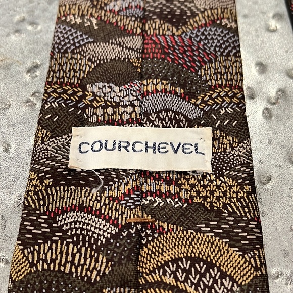Courchevel silk tie - Picture 4 of 5